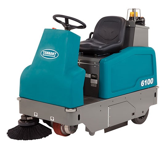 6100 Sub-Compact Battery Ride-On Floor Sweeper