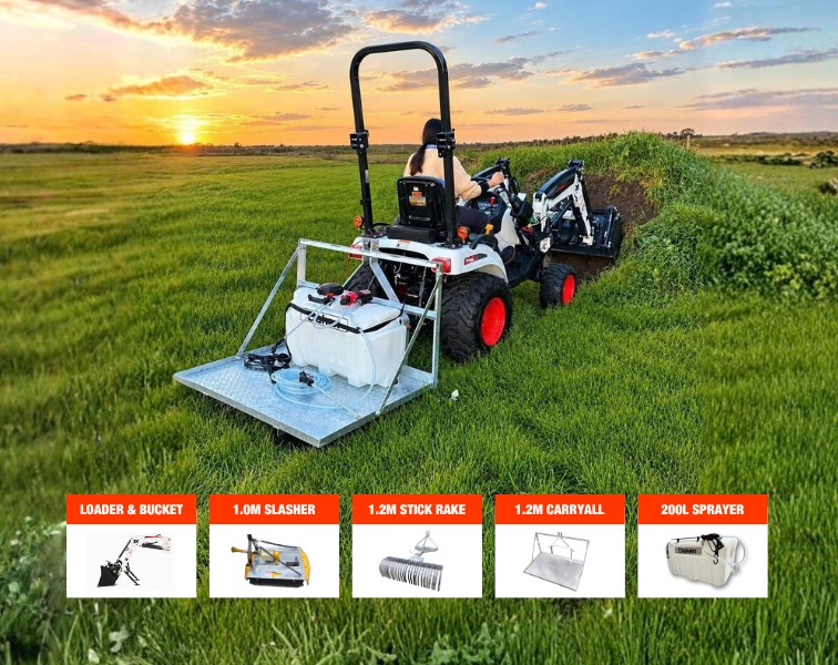 26hp Bobcat Tractor Package