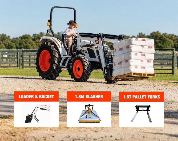 66hp 75hp Bobcat Tractor Packages