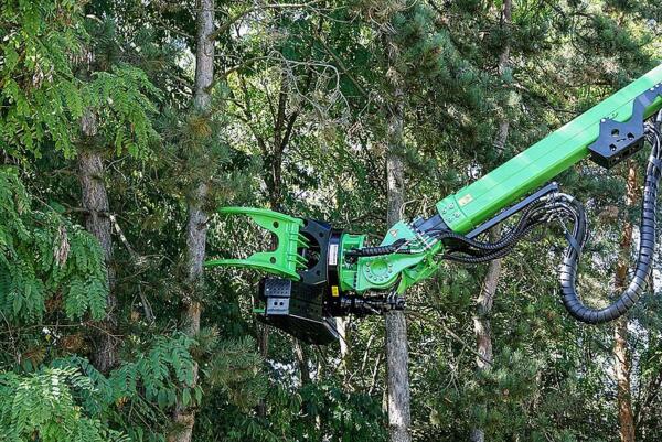 Albach Tilt-Grapple Saw